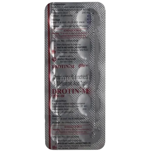 drotin m tablet 10's